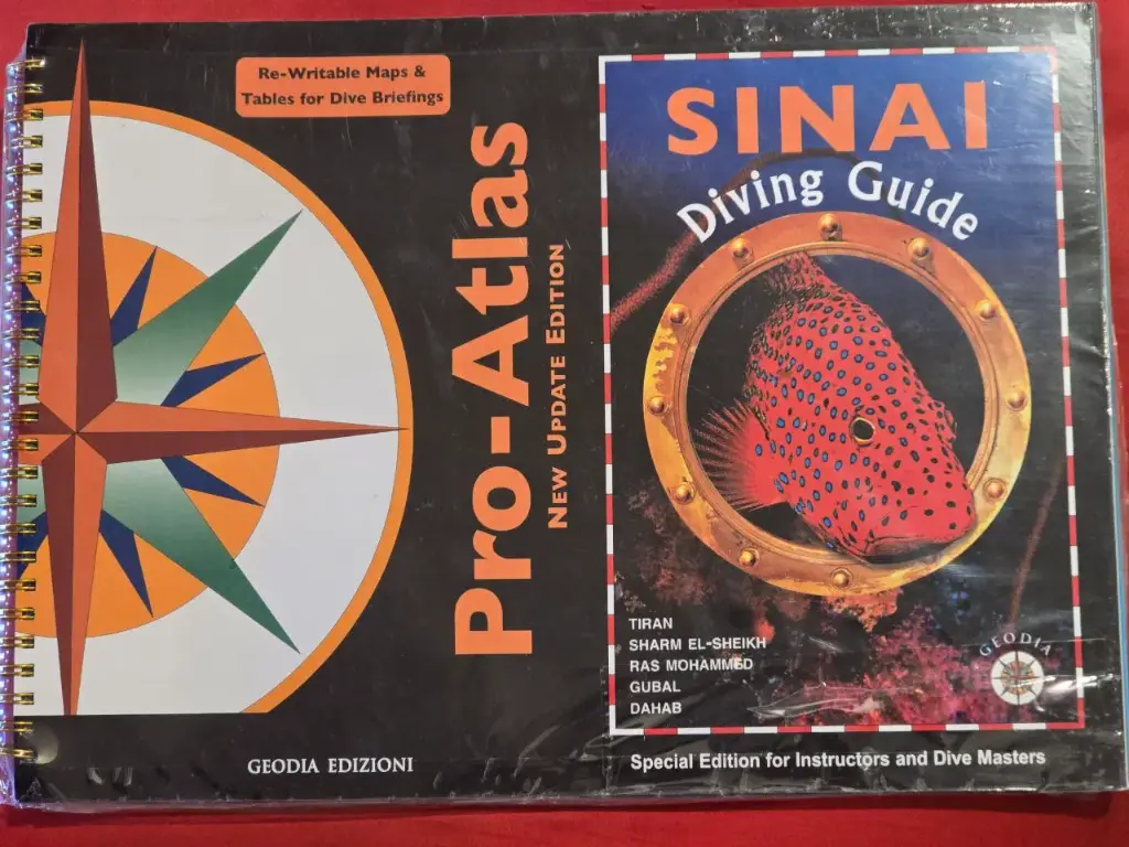 Sinai Diving Guide - Pro Atlas - New Updated Edition, Geodia